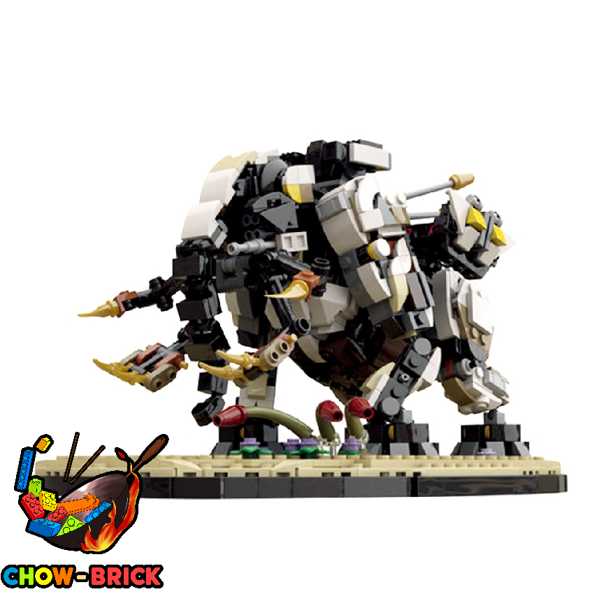 GoBricks A0964 Horizon Forbidden West Tremortusk with Stand