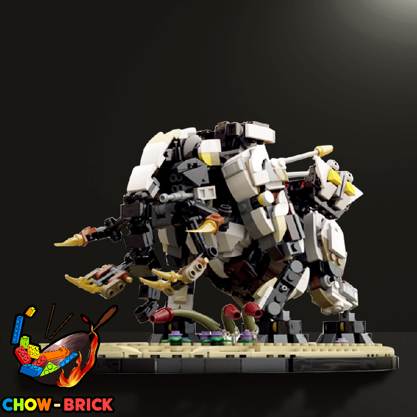 GoBricks A0964 Horizon Forbidden West Tremortusk with Stand