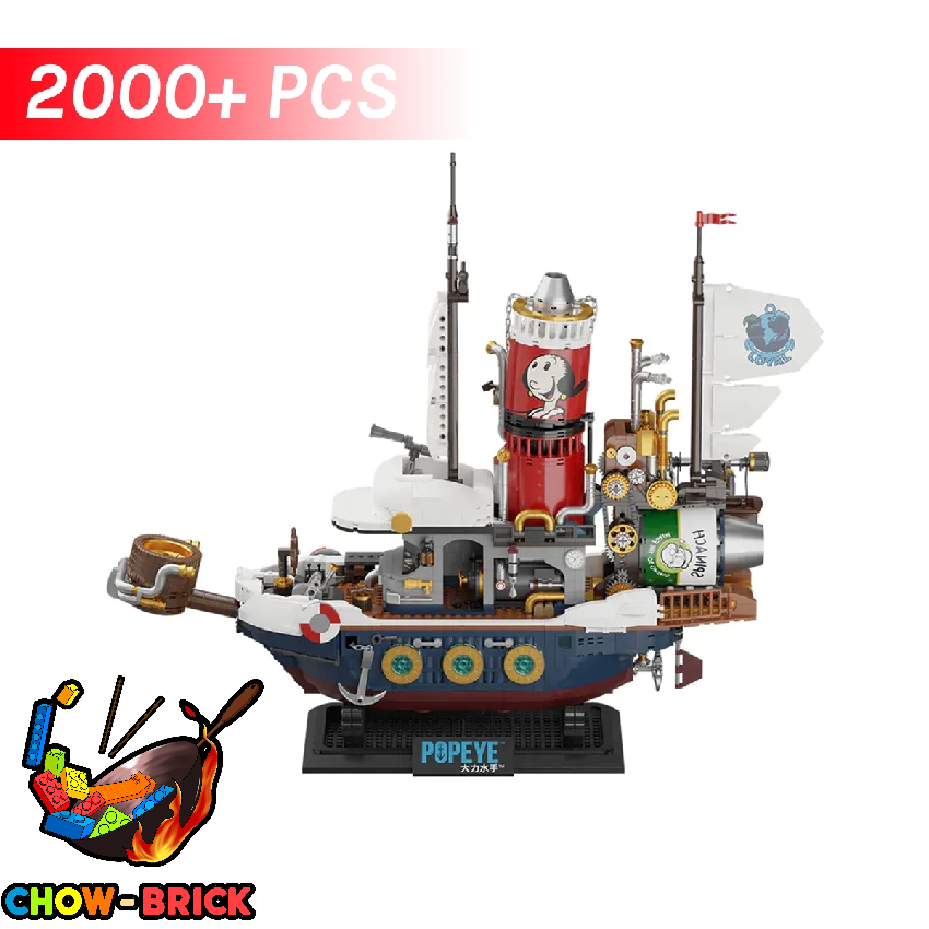 Pantasy 86402 Official Licensed Popeye Treasure Hunt Steamship