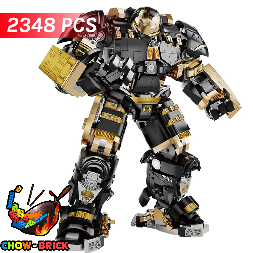 K Box 10537 MK44 Hulkbuster Golden Black Version - ChowBrick Store