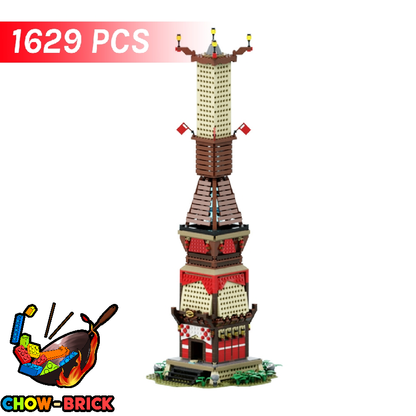 GoBricks A1018 Zelda Tears of the Kingdom - Skyview Tower