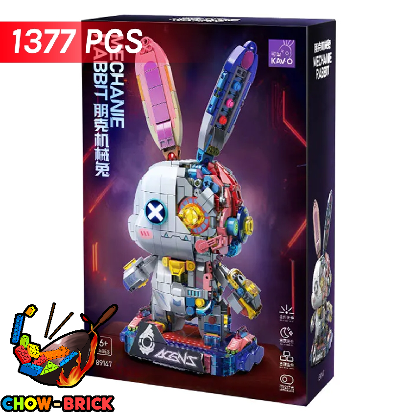 KAV-O 89147 Half Clear Version w/ Lights - ChowBrick Store