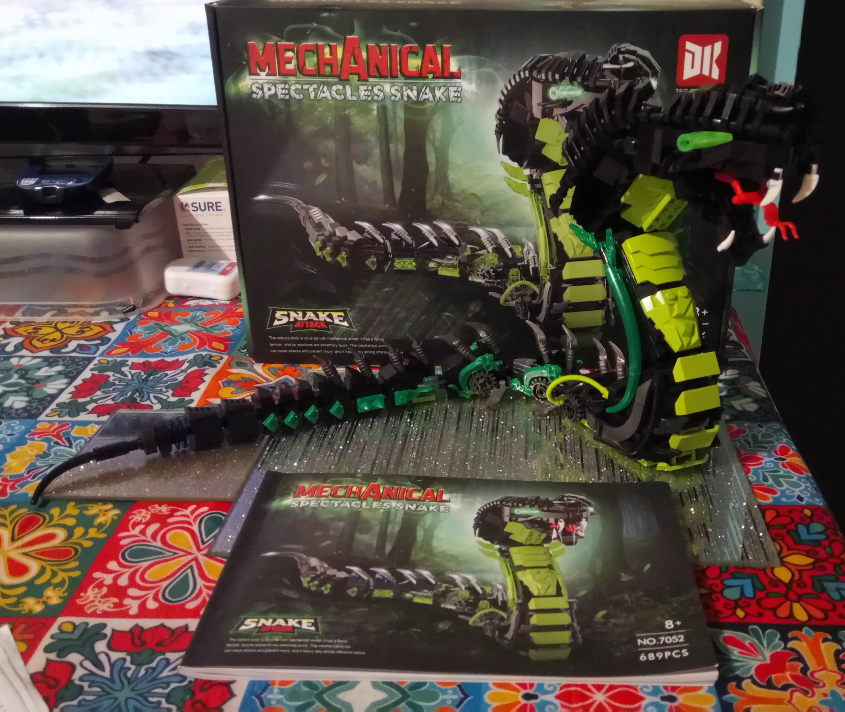 Reviews of DK 7052 Mechanical Spectacles Snake