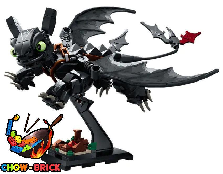 LeYi 68260 How to Train Your Dragon Toothless - ChowBrick Store