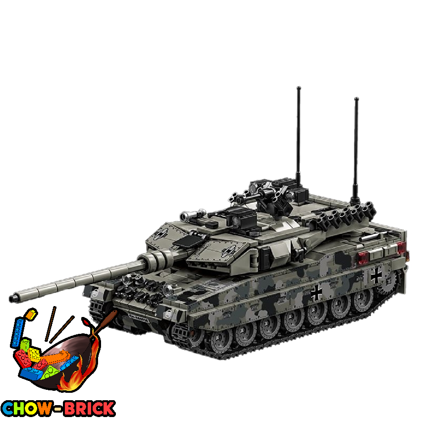 LeYi 66058 Leopard 2A7 Heavy Tank - ChowBrick Store