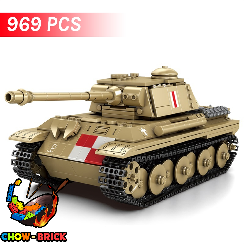 Reviews of Reobrix 77034 German Panther Pudel Tank