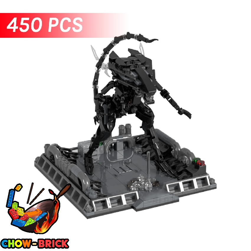 GoBricks A2123 Aliens Micro Diorama Series : Xenomorph Queen