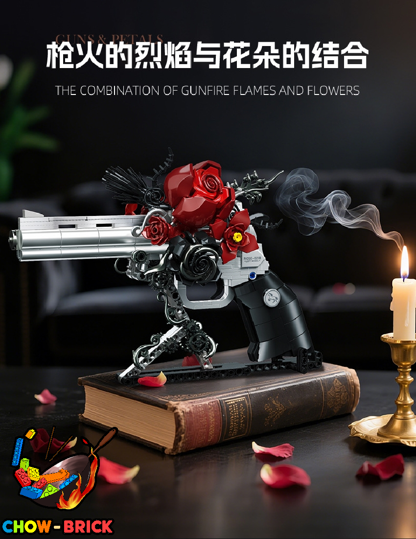 Jie Star JJ9218 Guns & Petals - ChowBrick Store