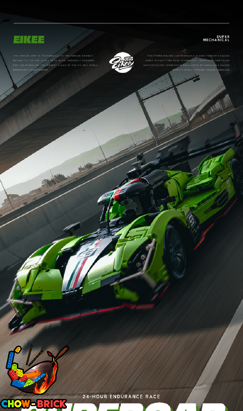 Eikee 1/8 Y18081 Lee Mans [Lamborghini] SC63 Static Version