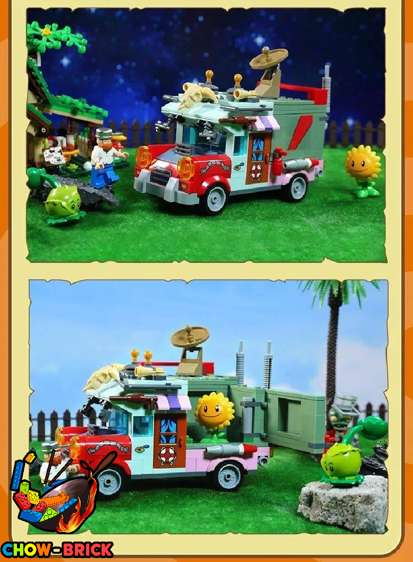 GUDI 60042 Official Licensed Plants vs. Zombies Penny's Pursuit