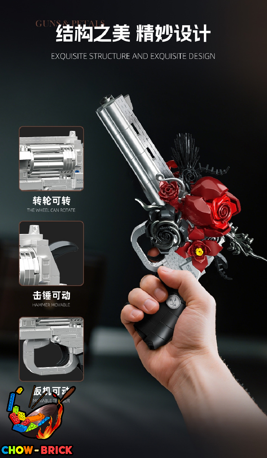 Jie Star JJ9218 Guns & Petals - ChowBrick Store