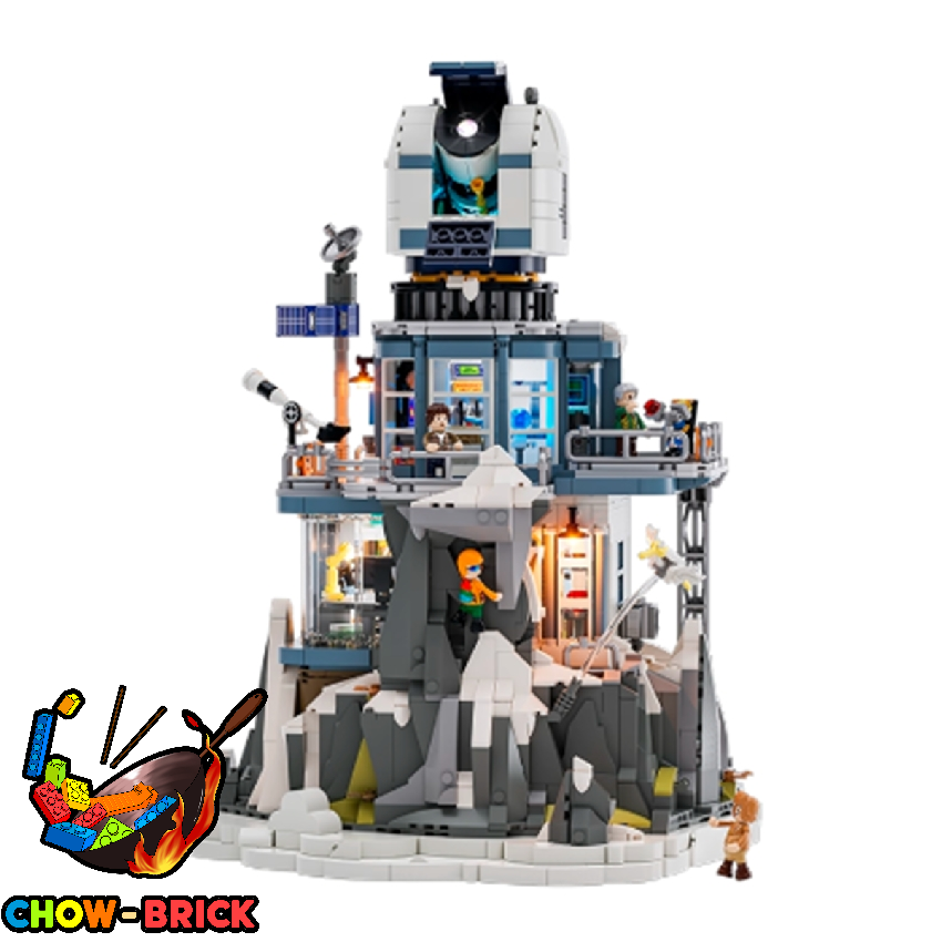 FunWhole L9091 Observatory on the Cliff w/ Lights - ChowBrick Store