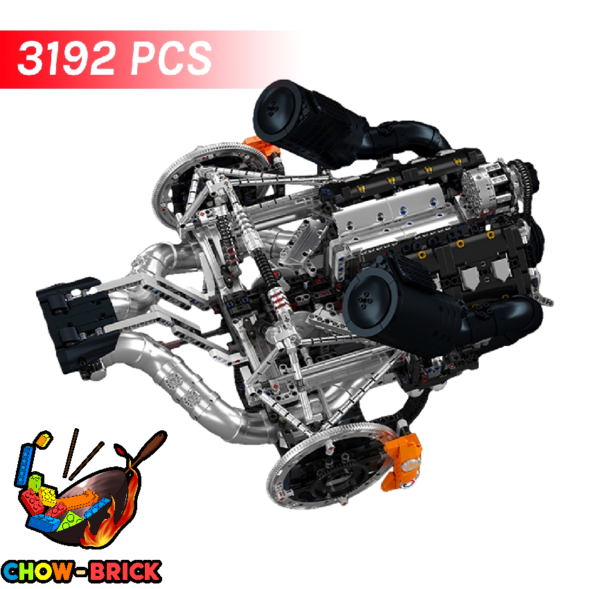 Mould King 10248 JZK V8 Hyper Engine - ChowBrick Store