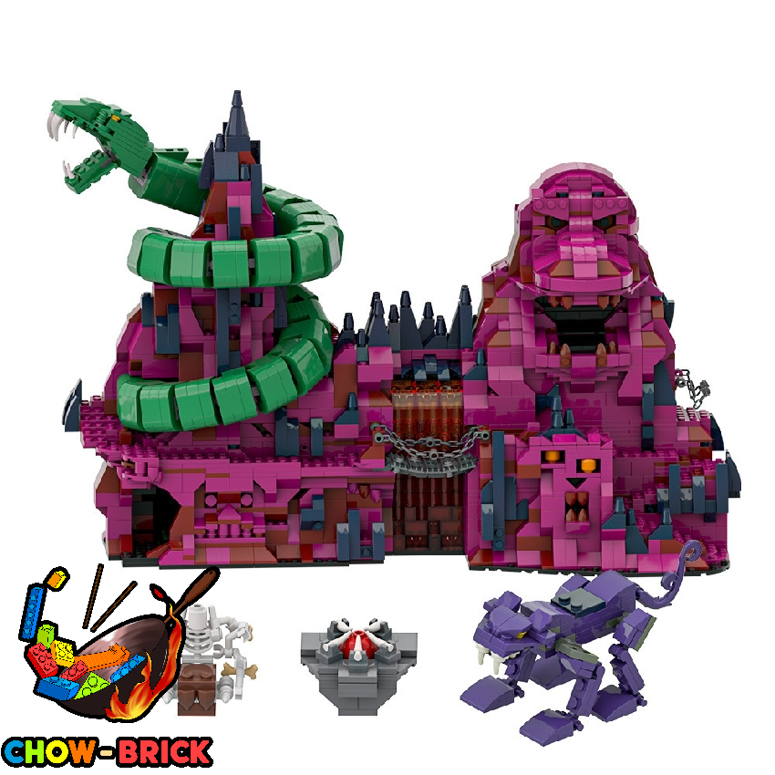GoBricks A1904 Snake Mountain - Masters of the Universe