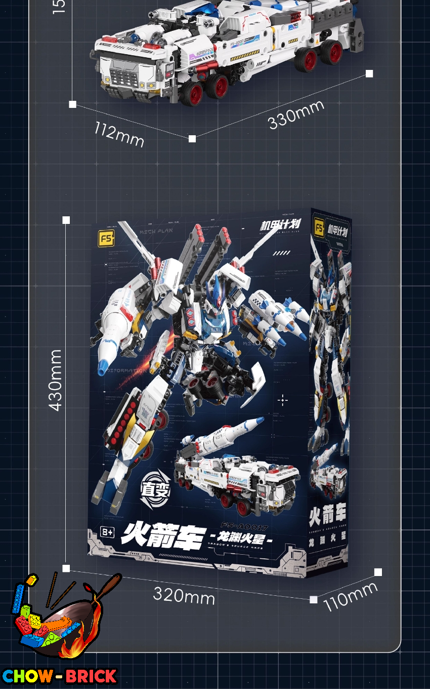 F5 F5-A0017 Dragon's Source Mars 2 in 1 - ChowBrick Store