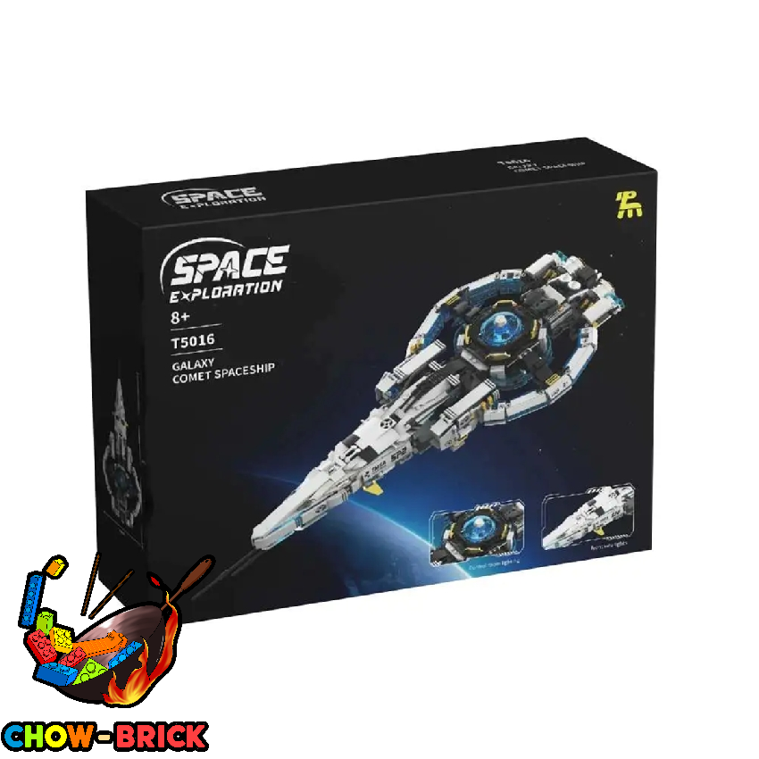 TuoMu T5016 Space Explanation：Galaxy Comet Spaceship w/ Lights