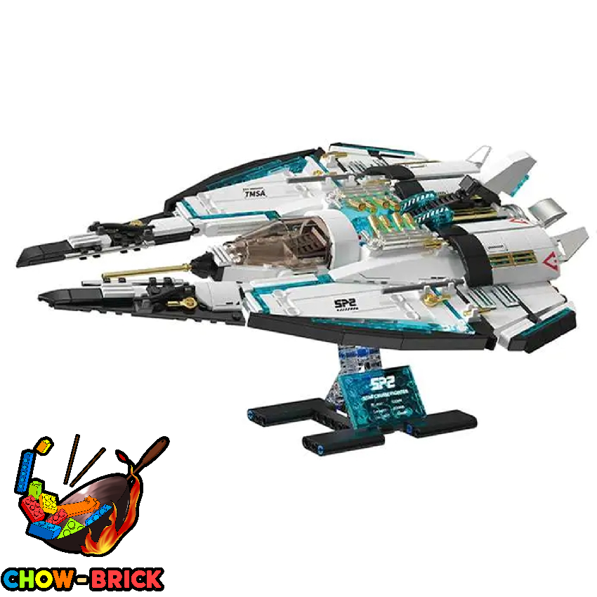 TuoMu T5014 Space Explanation：Star Cruiser w/ Lights - ChowBrick
