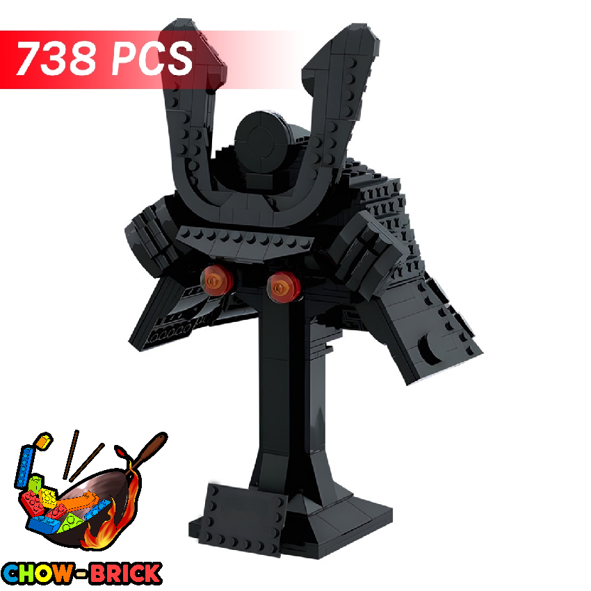 GoBricks A1886 Lord Garmadon Helmet - ChowBrick Store