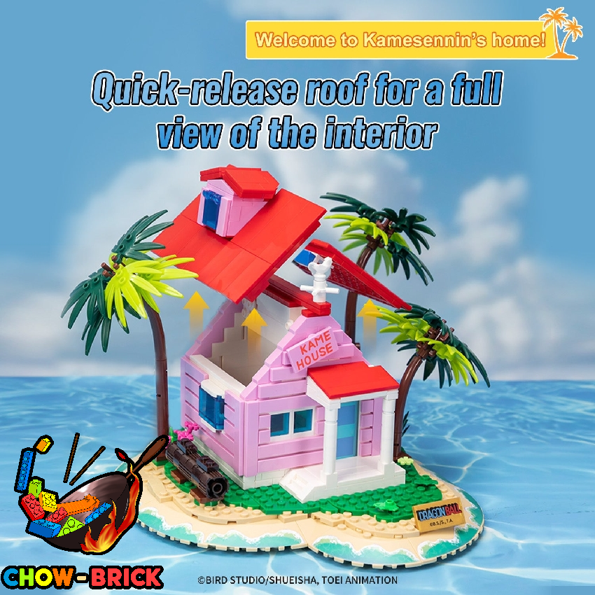 Pantasy 87002 Official Licensed Dragon Ball: Kame House