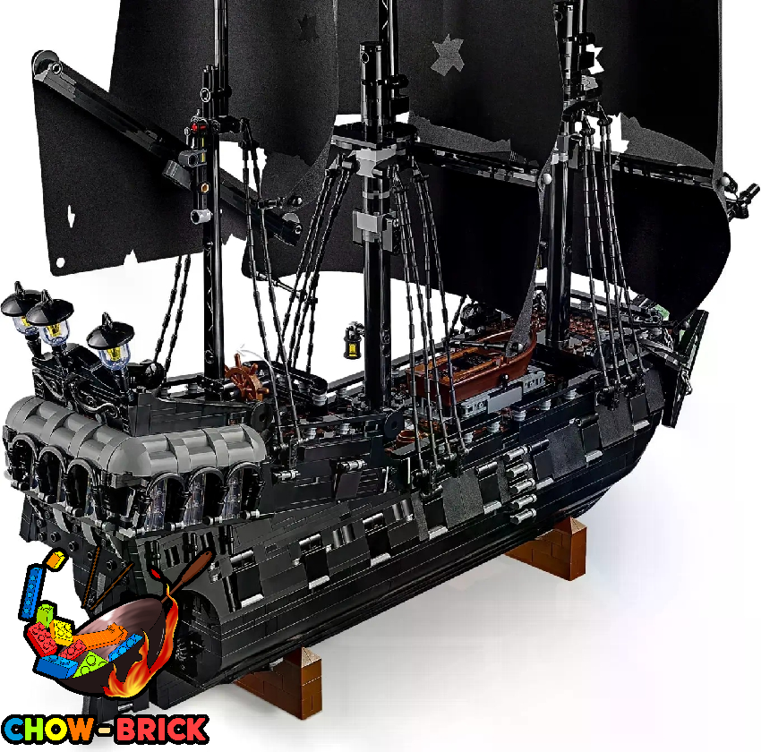 4th Party Captain Jack Sparrow's Pirate Ship - ChowBrick Store