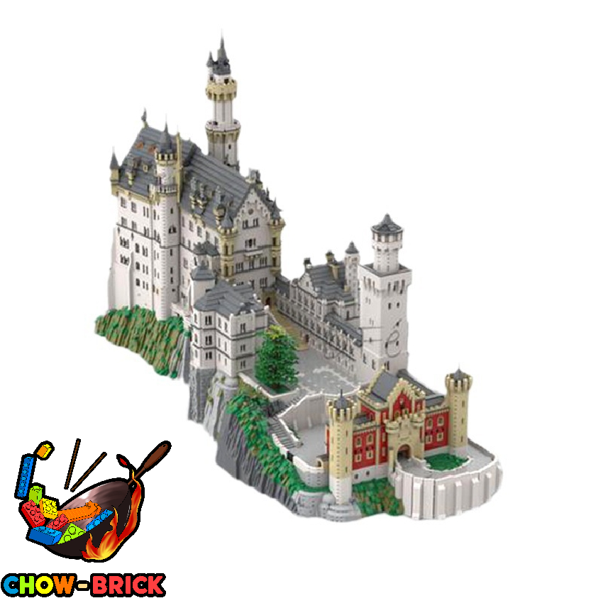 MOC MOC-123380 Neuschwanstein Castle - ChowBrick Store