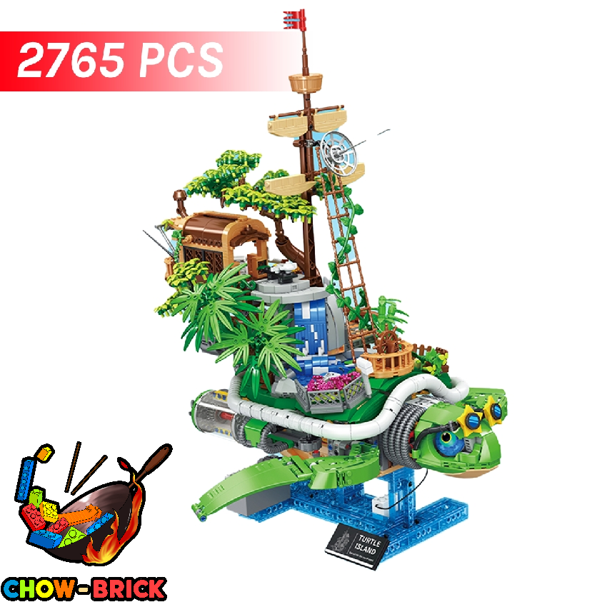 Keep My Specialty JD125 Turtle Island w/ PF Parts - ChowBrick Store