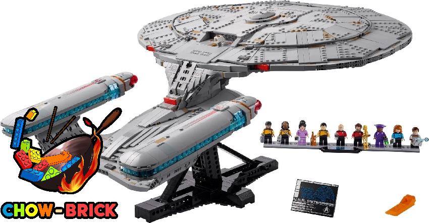 4th Party Star Trek: U.S.S. Enterprise NCC-1701-D - ChowBrick Store