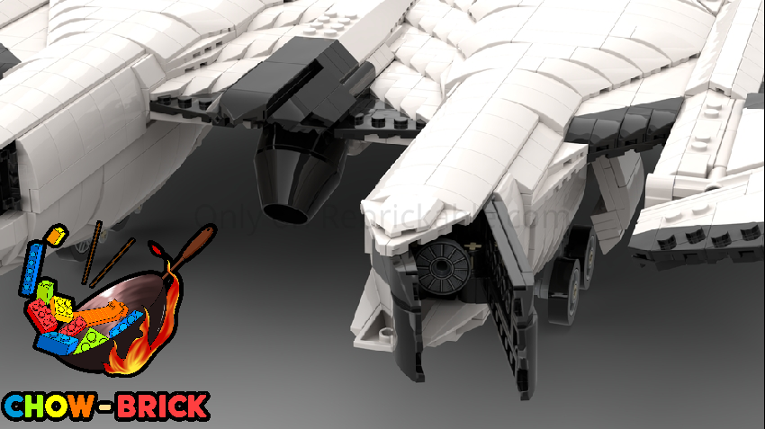 GoBricks XFA-33 Fenrir Acepedia w/ UV Stickers & Stand - ChowBrick