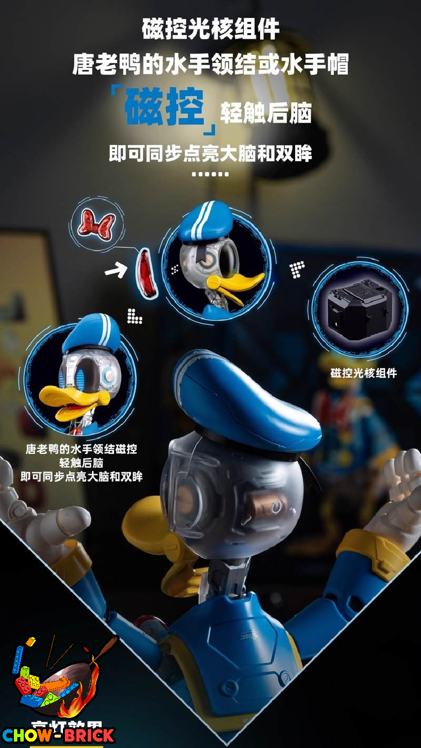 Pleyerid M38-LS092 400%Plus Official Licensed Disney Donald Duck
