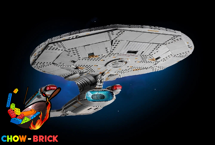 4th Party Star Trek: U.S.S. Enterprise NCC-1701-D - ChowBrick Store
