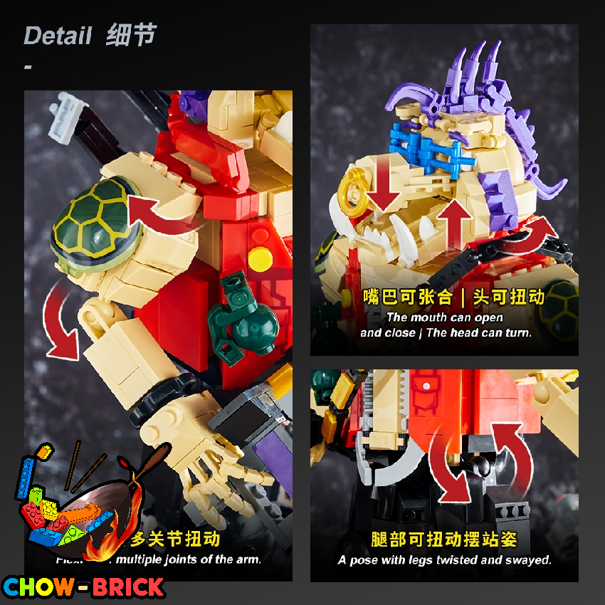 DK 2031 Wild Boar Warrior Bebop from Teenage Mutant Ninja Turtles