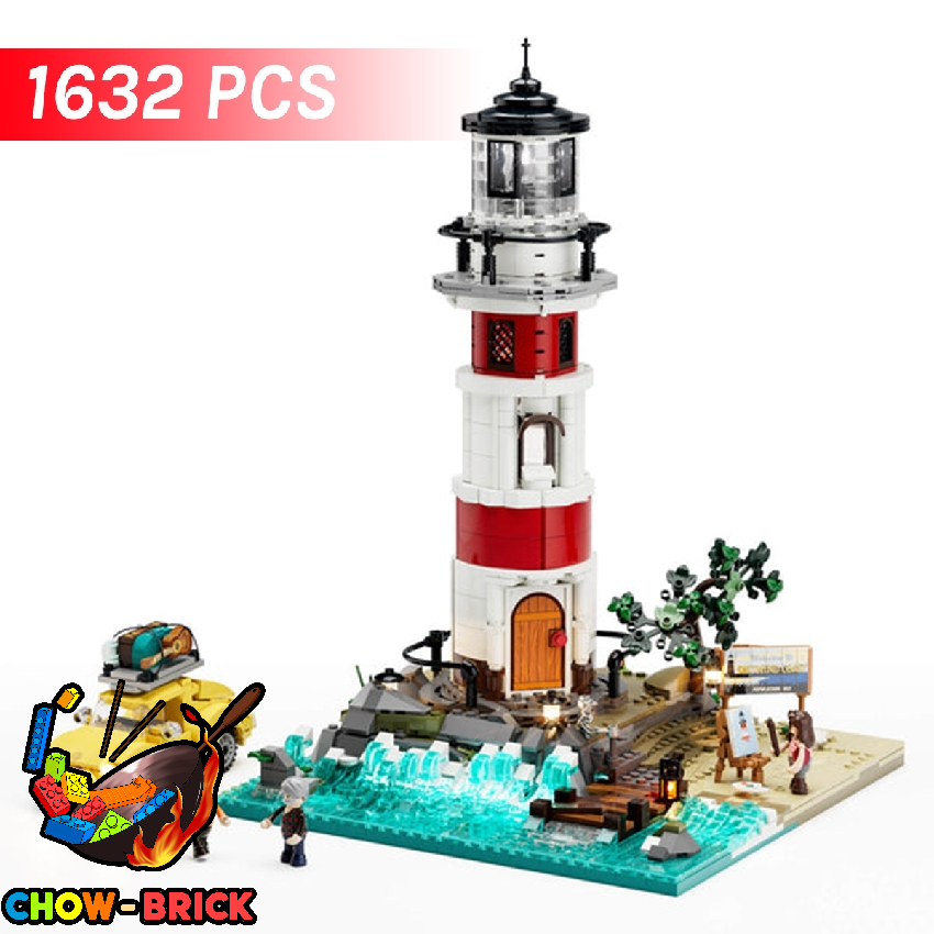 Lumibricks 18007 Sunrise Lighthouse w/ Lights - ChowBrick Store