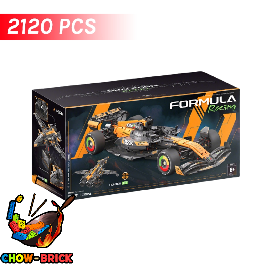 LHCX 1/8 JKC7205 Renault F1 Static Version - ChowBrick Store