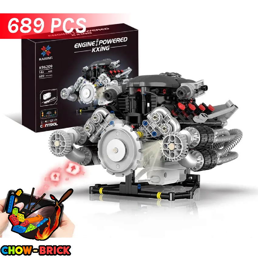 K Box 1/8 10538 Cyberpunk 2077 Motorcycle - ChowBrick Store