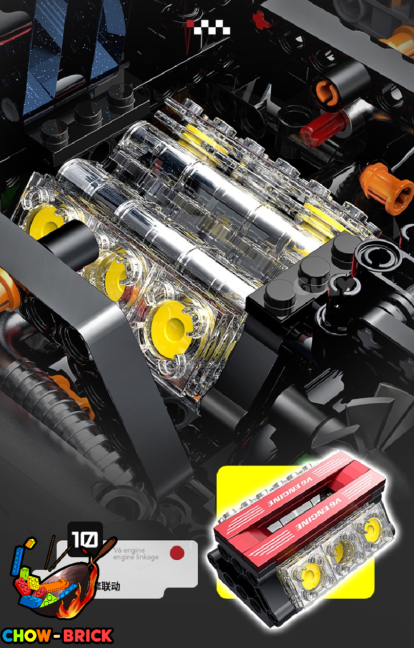 Guly 10656 Ferrari F80 w/ PF Parts - ChowBrick Store