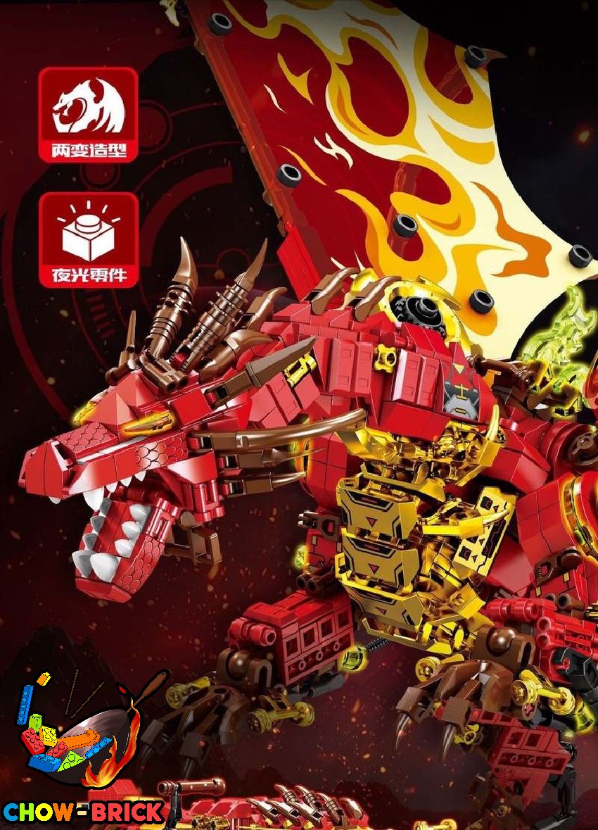 KAZI KY8150 Flame Dragon Gatling 2 in 1 - ChowBrick Store