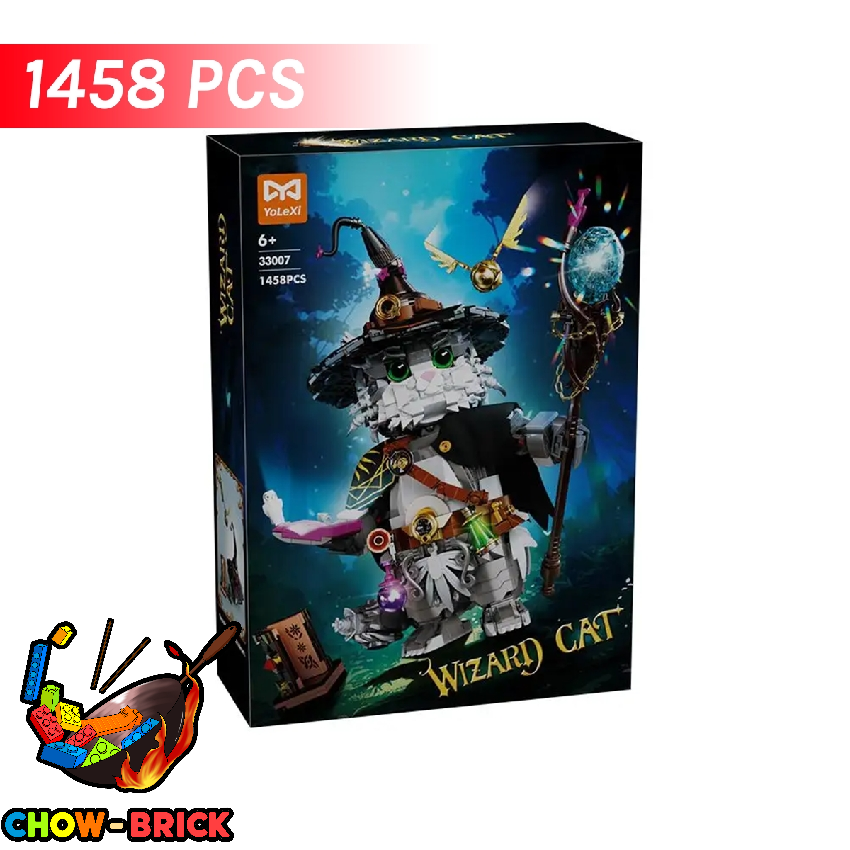 YoLeXi 33007 Wizard Cat - ChowBrick Store