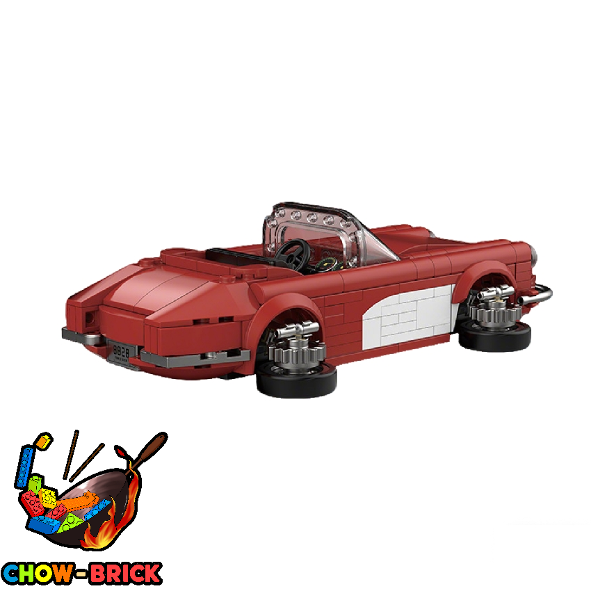 Power Block PB8828 Back to Future Crimson Revival Corvette C1