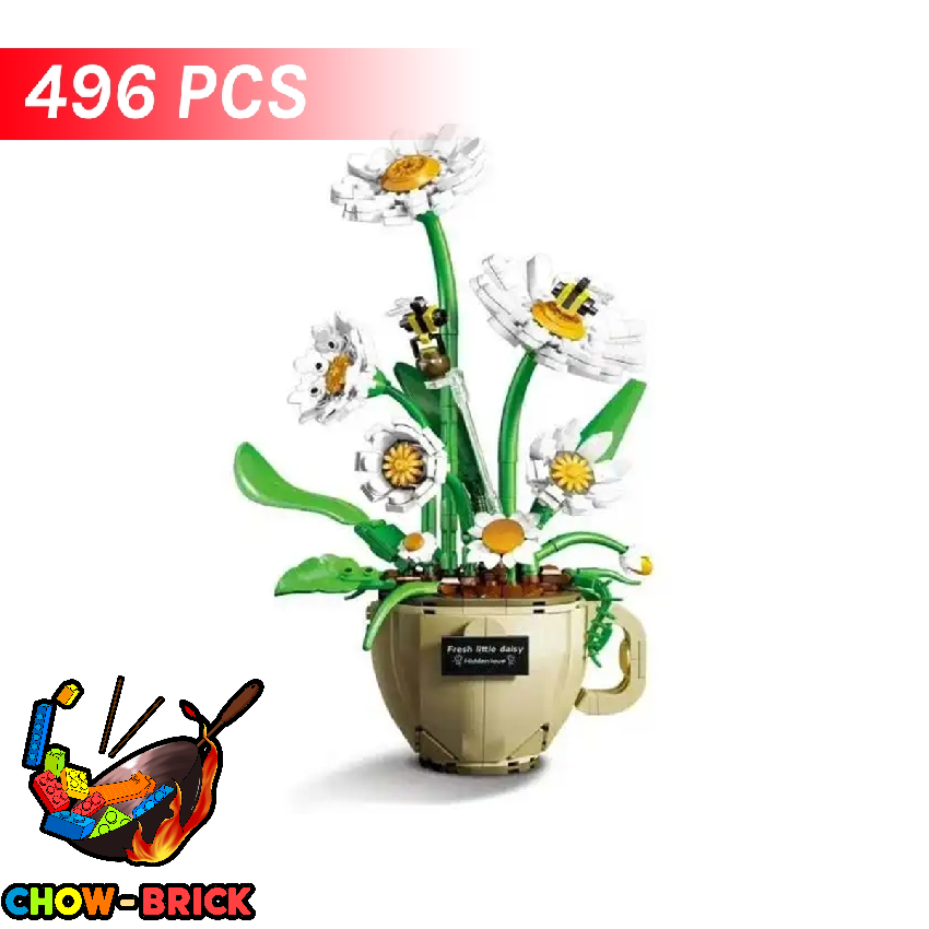 DK 3035 Coffee Cup Daisy - ChowBrick Store