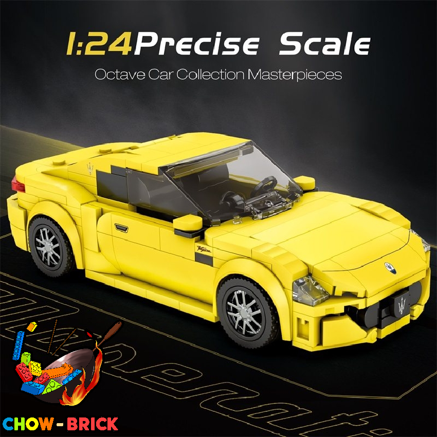 Reobrix 823 GranTurismo Maserati Yellow Version - ChowBrick Store