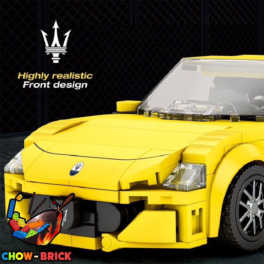 Reobrix 823 GranTurismo Maserati Yellow Version - ChowBrick Store