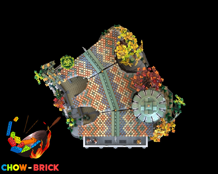 MOC MOC-254135 Rivendell Tower Hall - ChowBrick Store