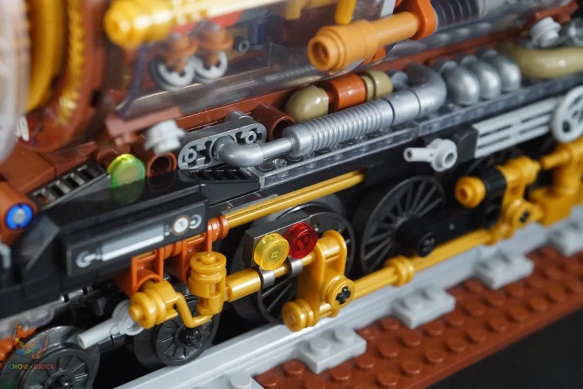 ZHEGAO 958016 City of Steam Steampunk Train - ChowBrick Store