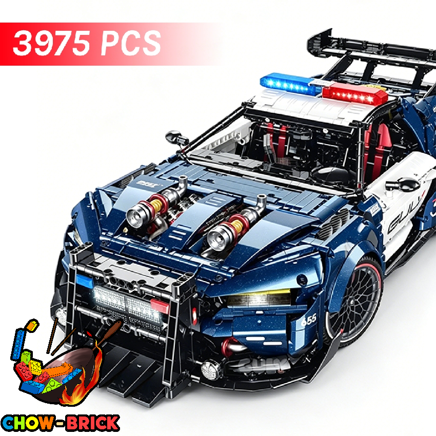GULY 1/8 10655 Ford Police Vehicles w/ PF Parts - ChowBrick Store