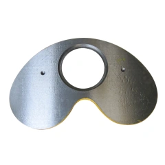 10025851 Housing Lining Kidney Plate DN 135 For Schwing Stationary Pump SP/BPA 450, 500, 750-15/18, 1000 X, WP 1000, WP 1000 XHP, 1250X