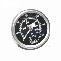 10010331 Pressure Gauge 0-600 Bar For Schwing Concrete Pump BPL 900