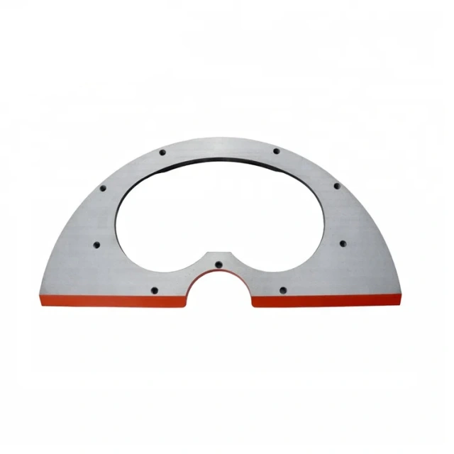 10074769 Base Plate 9" DN180/DN200/DN230 (Non Carbide) For Schwing Concrete Pump