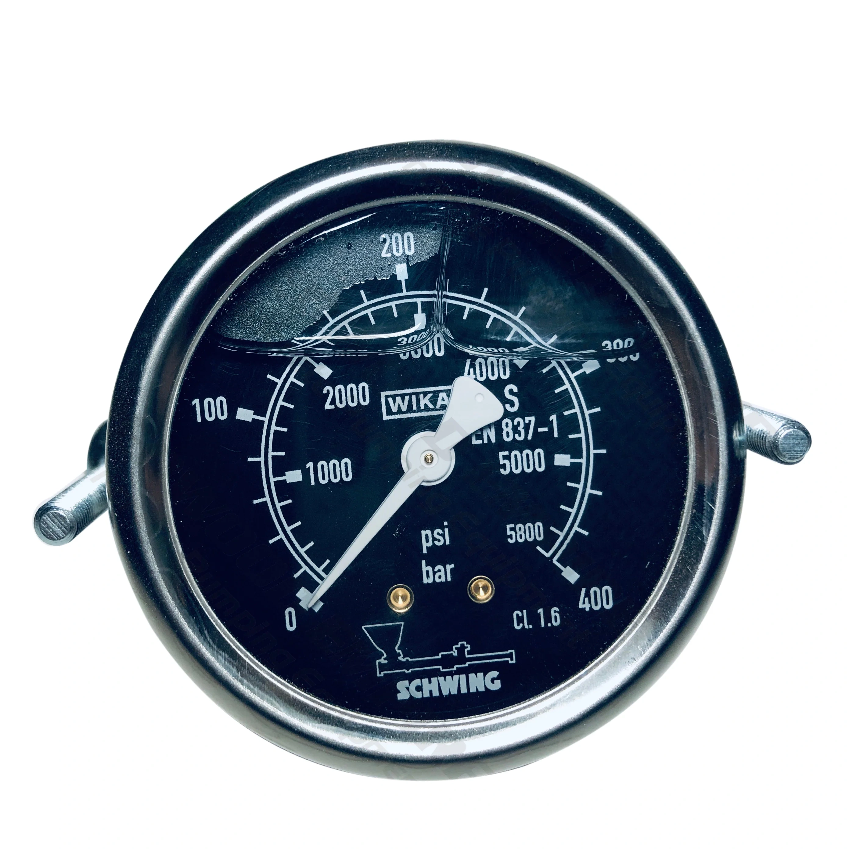 10004662 Pressure Gauge 0-400 Bar For Schwing Concrete Pump BPA/SP 450 500 750 1000 1250