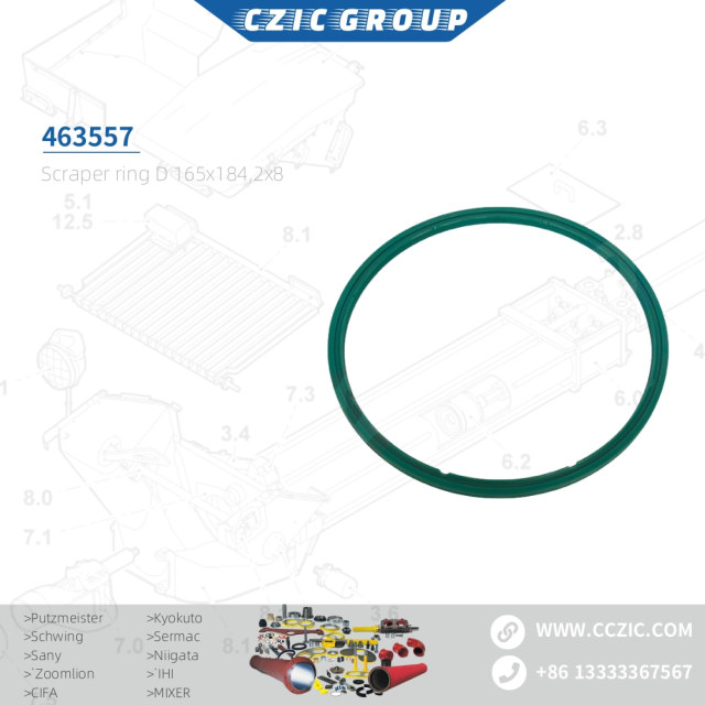 Scraper ring D 165x184,2x8 OEM 463557