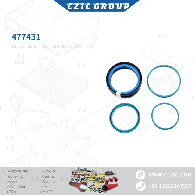 PM SEAL SET(JACK) OEM.477431 Concrete Pump Supply With Good Price